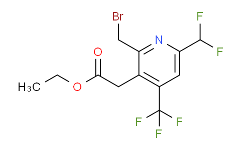 AM17717 | 1361822-77-6 | Ethyl 2-(bromomethyl)-6-(difluoromethyl)-4-(trifluoromethyl)pyridine-3-acetate