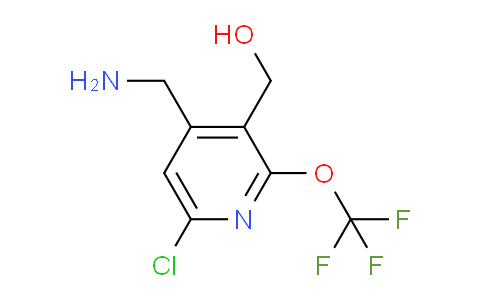 4-(Aminomethyl)-6-chloro-2-(trifluoromethoxy)pyridine-3-methanol