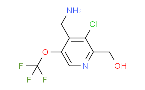 4-(Aminomethyl)-3-chloro-5-(trifluoromethoxy)pyridine-2-methanol