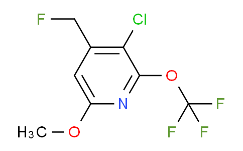 AM177178 | 1806229-10-6 | 3-Chloro-4-(fluoromethyl)-6-methoxy-2-(trifluoromethoxy)pyridine