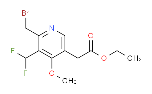 AM17718 | 1361765-51-6 | Ethyl 2-(bromomethyl)-3-(difluoromethyl)-4-methoxypyridine-5-acetate