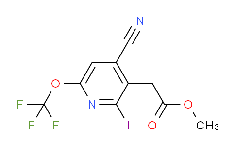 AM177190 | 1804694-72-1 | Methyl 4-cyano-2-iodo-6-(trifluoromethoxy)pyridine-3-acetate
