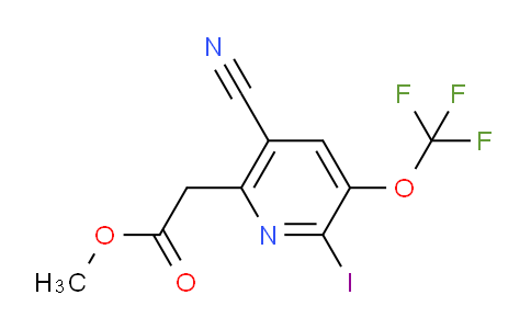 AM177196 | 1806045-18-0 | Methyl 5-cyano-2-iodo-3-(trifluoromethoxy)pyridine-6-acetate