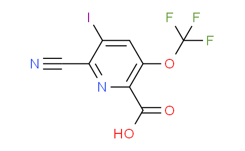 AM177198 | 1806035-21-1 | 2-Cyano-3-iodo-5-(trifluoromethoxy)pyridine-6-carboxylic acid