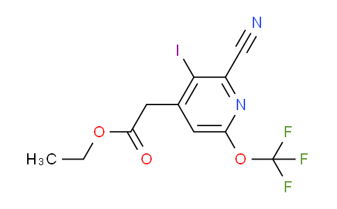 AM177208 | 1804806-08-3 | Ethyl 2-cyano-3-iodo-6-(trifluoromethoxy)pyridine-4-acetate