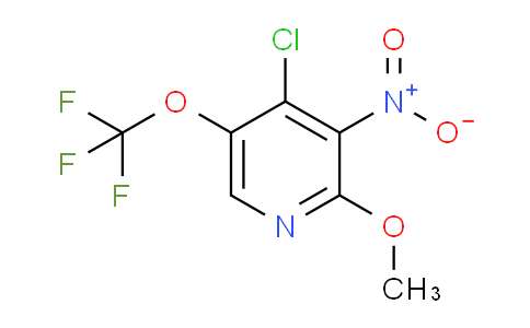 4-Chloro-2-methoxy-3-nitro-5-(trifluoromethoxy)pyridine