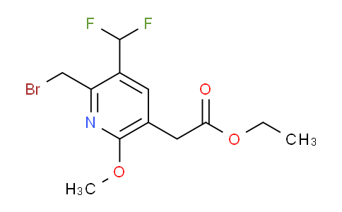 AM17723 | 1361848-82-9 | Ethyl 2-(bromomethyl)-3-(difluoromethyl)-6-methoxypyridine-5-acetate
