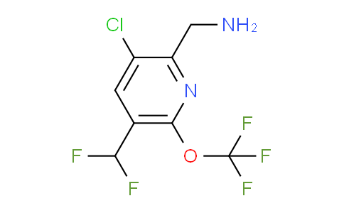 AM177230 | 1803615-84-0 | 2-(Aminomethyl)-3-chloro-5-(difluoromethyl)-6-(trifluoromethoxy)pyridine