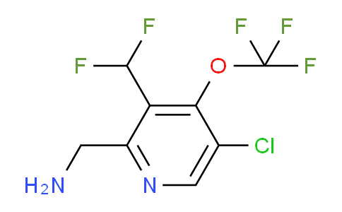 AM177236 | 1804557-86-5 | 2-(Aminomethyl)-5-chloro-3-(difluoromethyl)-4-(trifluoromethoxy)pyridine