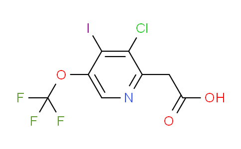 AM177261 | 1806226-96-9 | 3-Chloro-4-iodo-5-(trifluoromethoxy)pyridine-2-acetic acid