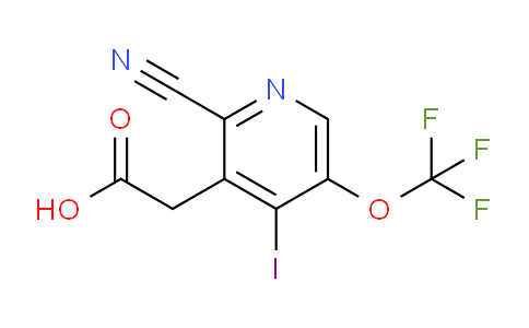 AM177262 | 1804693-29-5 | 2-Cyano-4-iodo-5-(trifluoromethoxy)pyridine-3-acetic acid