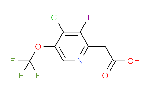 AM177270 | 1804685-87-7 | 4-Chloro-3-iodo-5-(trifluoromethoxy)pyridine-2-acetic acid