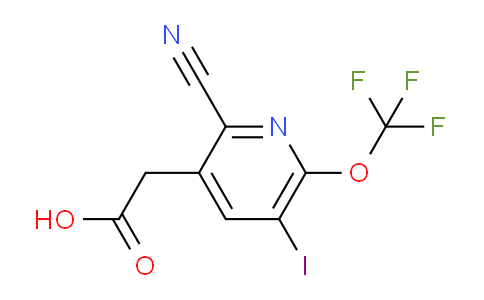 AM177276 | 1804721-60-5 | 2-Cyano-5-iodo-6-(trifluoromethoxy)pyridine-3-acetic acid