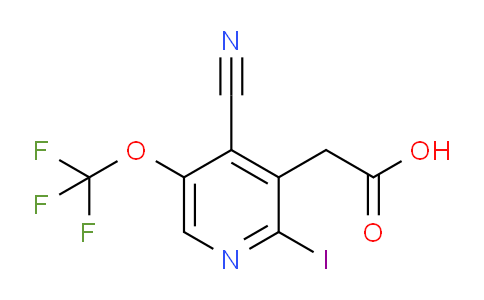 AM177295 | 1804693-70-6 | 4-Cyano-2-iodo-5-(trifluoromethoxy)pyridine-3-acetic acid