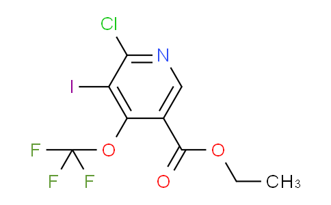 AM177301 | 1806240-47-0 | Ethyl 2-chloro-3-iodo-4-(trifluoromethoxy)pyridine-5-carboxylate