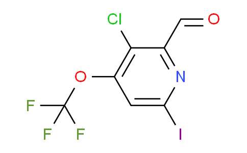 AM177318 | 1804684-24-9 | 3-Chloro-6-iodo-4-(trifluoromethoxy)pyridine-2-carboxaldehyde