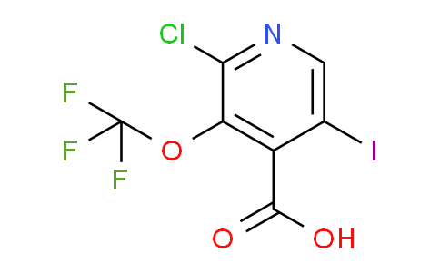 AM177324 | 1803616-60-5 | 2-Chloro-5-iodo-3-(trifluoromethoxy)pyridine-4-carboxylic acid