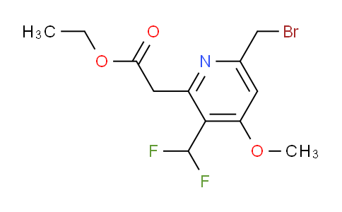 AM17733 | 1361709-76-3 | Ethyl 6-(bromomethyl)-3-(difluoromethyl)-4-methoxypyridine-2-acetate
