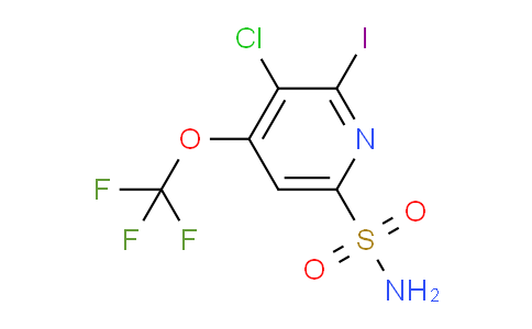 AM177339 | 1804664-77-4 | 3-Chloro-2-iodo-4-(trifluoromethoxy)pyridine-6-sulfonamide