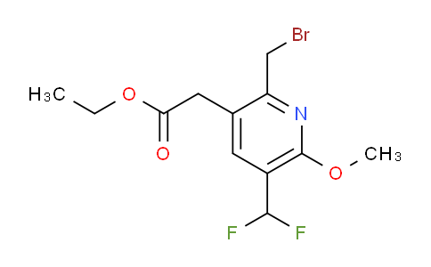 AM17735 | 1361896-76-5 | Ethyl 2-(bromomethyl)-5-(difluoromethyl)-6-methoxypyridine-3-acetate