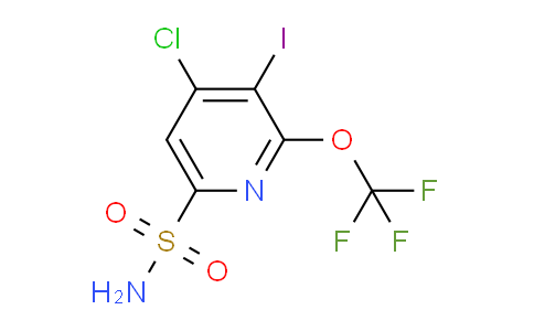 AM177357 | 1806165-24-1 | 4-Chloro-3-iodo-2-(trifluoromethoxy)pyridine-6-sulfonamide