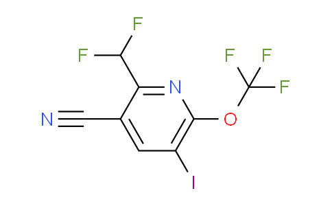 AM177374 | 1806039-24-6 | 3-Cyano-2-(difluoromethyl)-5-iodo-6-(trifluoromethoxy)pyridine