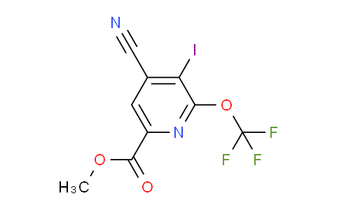 AM177384 | 1806054-51-2 | Methyl 4-cyano-3-iodo-2-(trifluoromethoxy)pyridine-6-carboxylate
