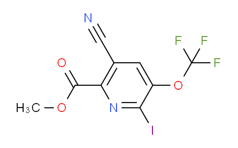 AM177387 | 1804721-16-1 | Methyl 5-cyano-2-iodo-3-(trifluoromethoxy)pyridine-6-carboxylate