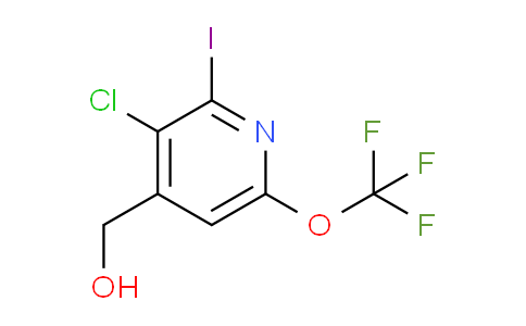 3-Chloro-2-iodo-6-(trifluoromethoxy)pyridine-4-methanol