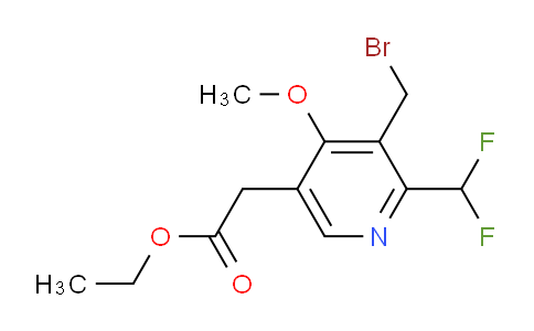 AM17742 | 1361755-05-6 | Ethyl 3-(bromomethyl)-2-(difluoromethyl)-4-methoxypyridine-5-acetate