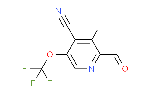 AM177420 | 1804671-71-3 | 4-Cyano-3-iodo-5-(trifluoromethoxy)pyridine-2-carboxaldehyde