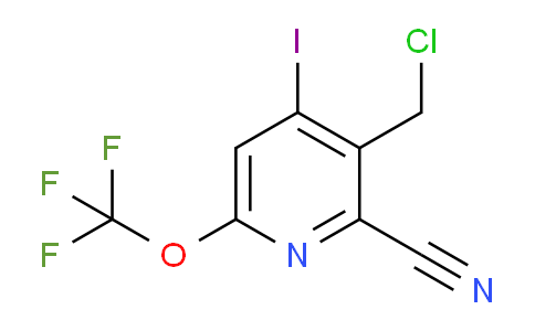 AM177434 | 1803919-43-8 | 3-(Chloromethyl)-2-cyano-4-iodo-6-(trifluoromethoxy)pyridine