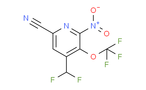 AM177449 | 1804340-10-0 | 6-Cyano-4-(difluoromethyl)-2-nitro-3-(trifluoromethoxy)pyridine