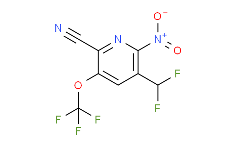 AM177451 | 1804674-47-2 | 2-Cyano-5-(difluoromethyl)-6-nitro-3-(trifluoromethoxy)pyridine