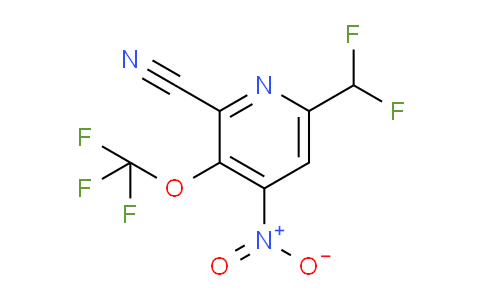 AM177453 | 1806130-57-3 | 2-Cyano-6-(difluoromethyl)-4-nitro-3-(trifluoromethoxy)pyridine