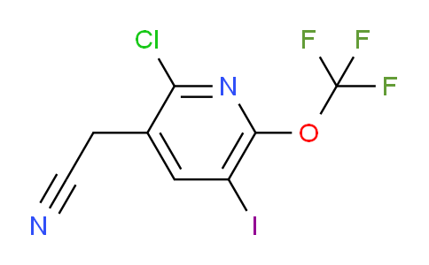 AM177459 | 1804591-12-5 | 2-Chloro-5-iodo-6-(trifluoromethoxy)pyridine-3-acetonitrile