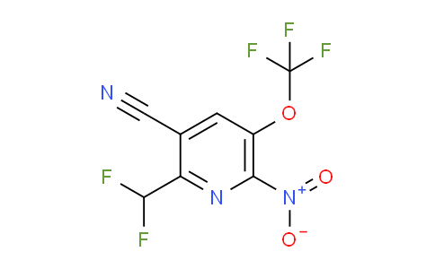 AM177470 | 1806218-96-1 | 3-Cyano-2-(difluoromethyl)-6-nitro-5-(trifluoromethoxy)pyridine