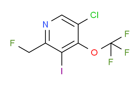5-Chloro-2-(fluoromethyl)-3-iodo-4-(trifluoromethoxy)pyridine