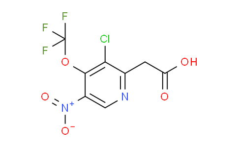 3-Chloro-5-nitro-4-(trifluoromethoxy)pyridine-2-acetic acid