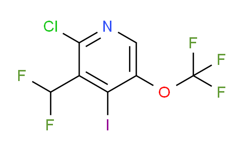 AM177502 | 1806107-90-3 | 2-Chloro-3-(difluoromethyl)-4-iodo-5-(trifluoromethoxy)pyridine