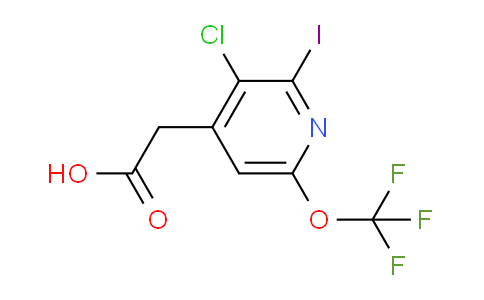 AM177509 | 1804401-40-8 | 3-Chloro-2-iodo-6-(trifluoromethoxy)pyridine-4-acetic acid