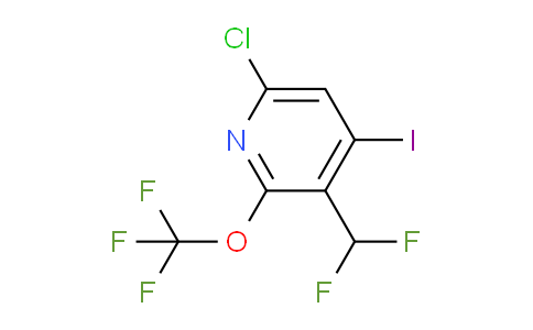 AM177510 | 1806224-83-8 | 6-Chloro-3-(difluoromethyl)-4-iodo-2-(trifluoromethoxy)pyridine