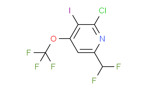 AM177513 | 1803997-64-9 | 2-Chloro-6-(difluoromethyl)-3-iodo-4-(trifluoromethoxy)pyridine