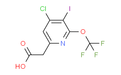 AM177518 | 1804733-58-1 | 4-Chloro-3-iodo-2-(trifluoromethoxy)pyridine-6-acetic acid