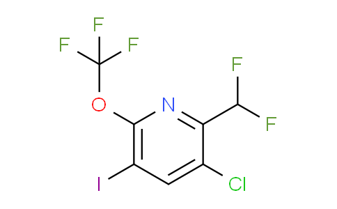 AM177519 | 1803997-82-1 | 3-Chloro-2-(difluoromethyl)-5-iodo-6-(trifluoromethoxy)pyridine