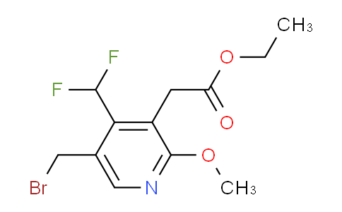 AM17753 | 1361772-10-2 | Ethyl 5-(bromomethyl)-4-(difluoromethyl)-2-methoxypyridine-3-acetate