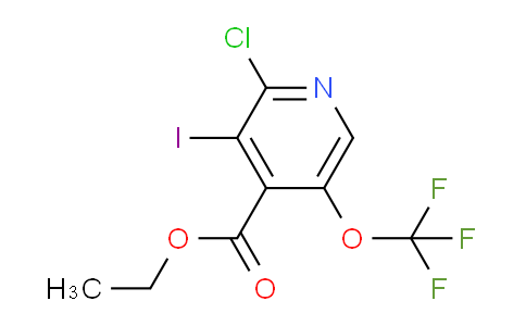 AM177544 | 1804684-60-3 | Ethyl 2-chloro-3-iodo-5-(trifluoromethoxy)pyridine-4-carboxylate