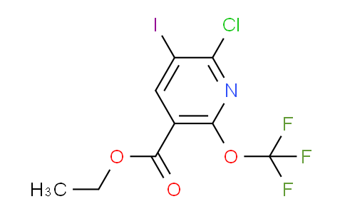 AM177547 | 1804685-41-3 | Ethyl 2-chloro-3-iodo-6-(trifluoromethoxy)pyridine-5-carboxylate