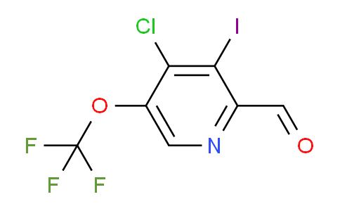 AM177556 | 1804802-78-5 | 4-Chloro-3-iodo-5-(trifluoromethoxy)pyridine-2-carboxaldehyde