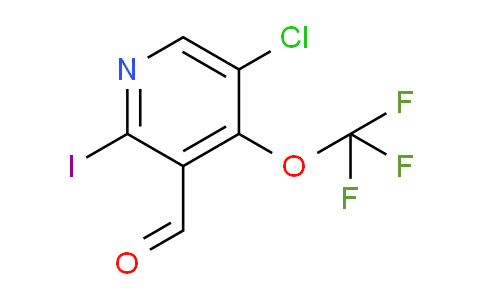 5-Chloro-2-iodo-4-(trifluoromethoxy)pyridine-3-carboxaldehyde